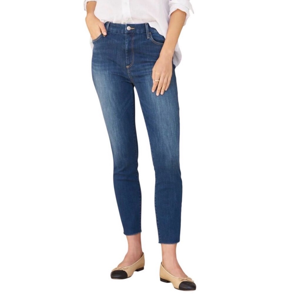 Frank & Eileen - women’s blue wash denim Silgo skinny jeans mid rise pants SZ 31